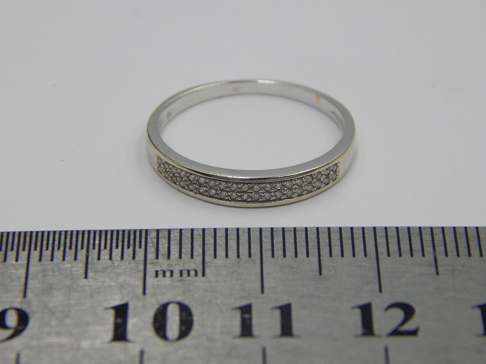 Кольцо из белого золота с бриллиантом (-ми) (30721100) 4