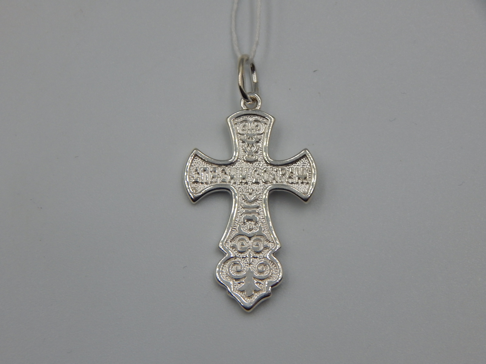 Срібний підвіс-хрест (32308714) 1