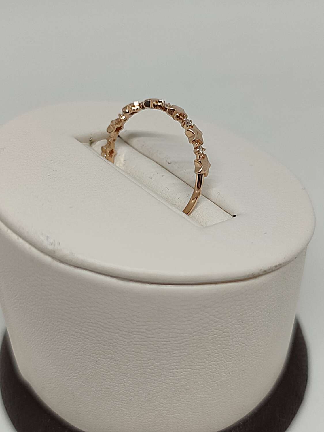 Кольцо из красного золота с бриллиантом (-ми) (30859164) 2