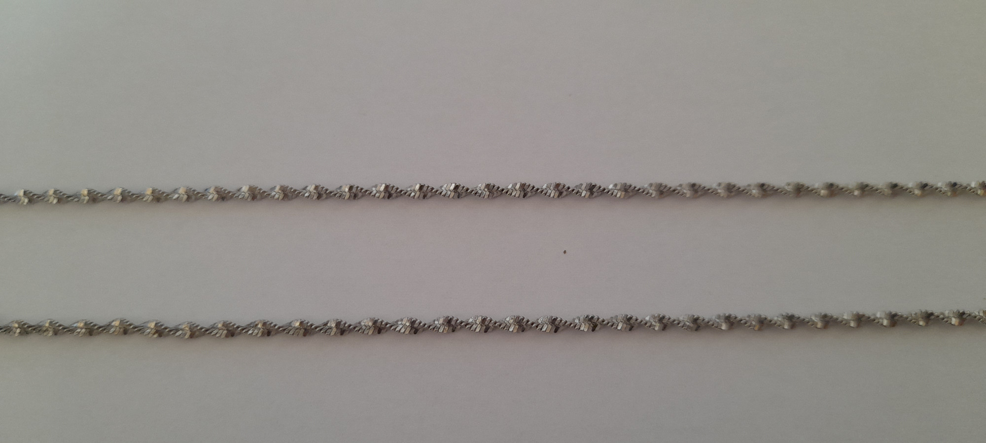 Серебряная цепь с плетением Фантазийное (30764188) 2