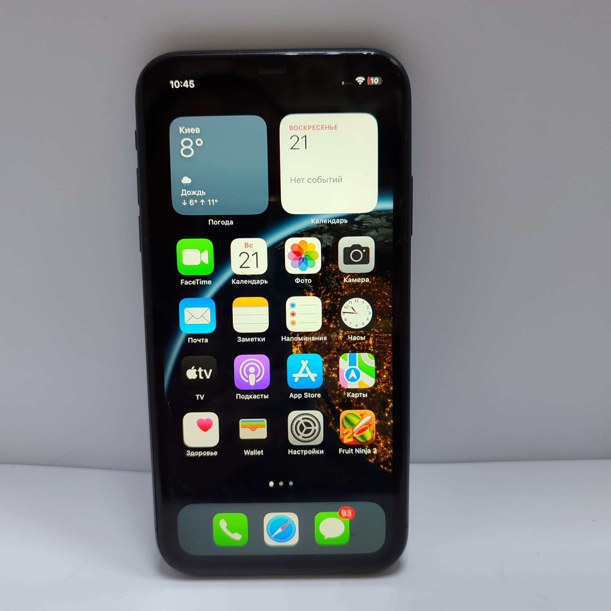 Apple iPhone 11 64GB Black (MWLT2) 0