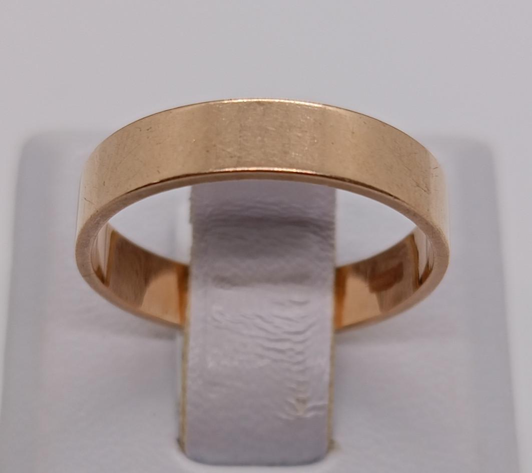 Обручальное кольцо из красного золота (33468685) 0