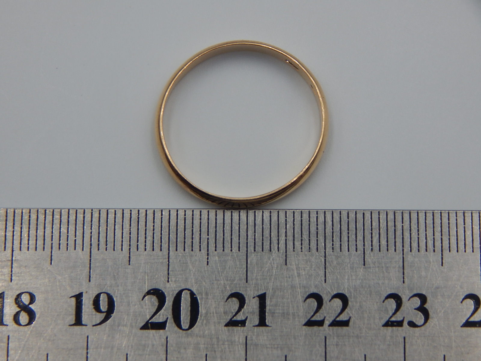 Обручальное кольцо из красного золота (33897514)  2