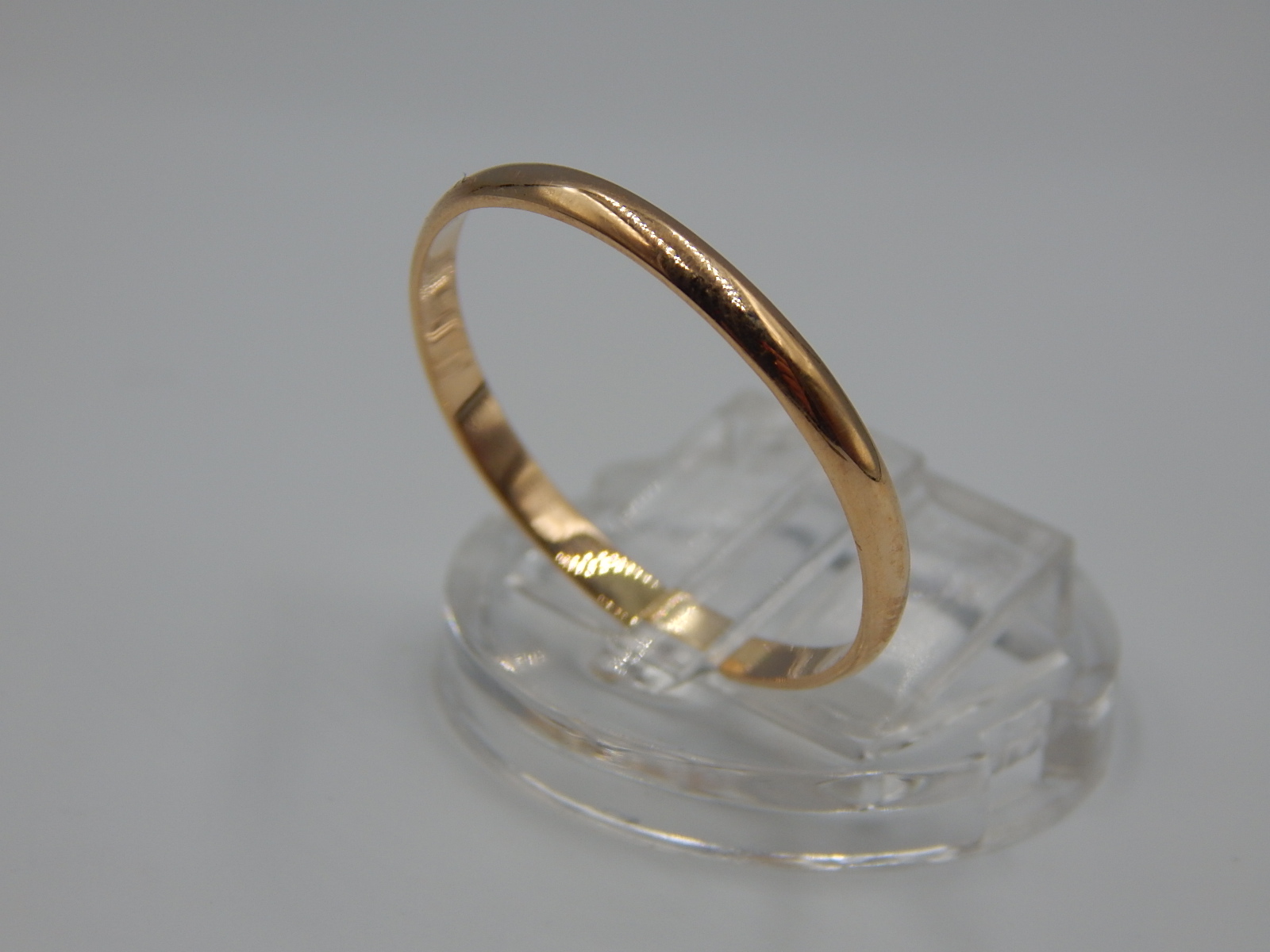 Обручальное кольцо из красного золота (33897488)  2