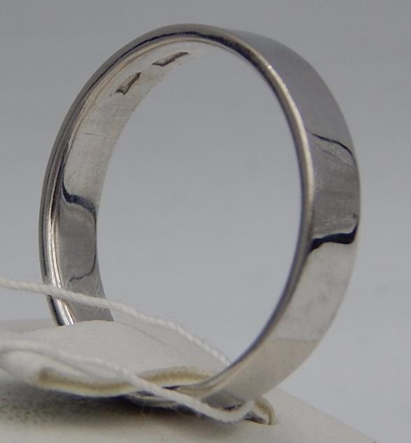 Обручальное кольцо из белого золота (28606824) 3