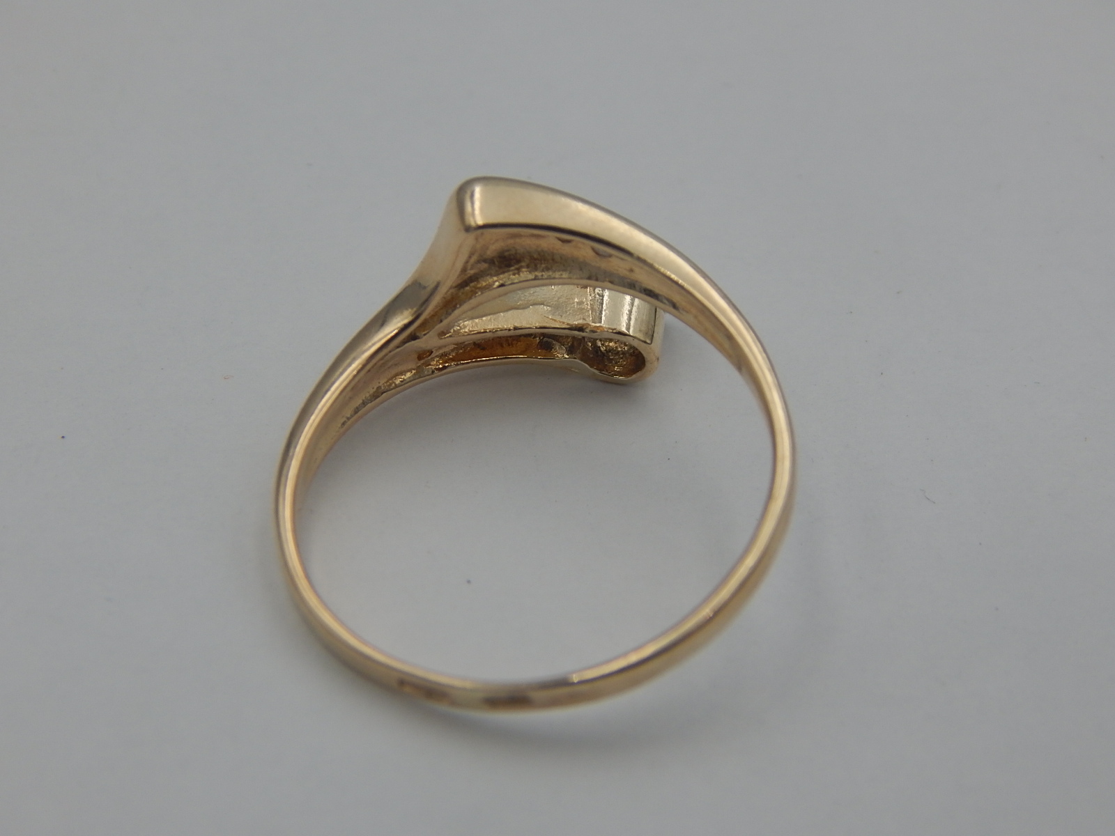 Кольцо из красного золота с цирконием (32455739) 3