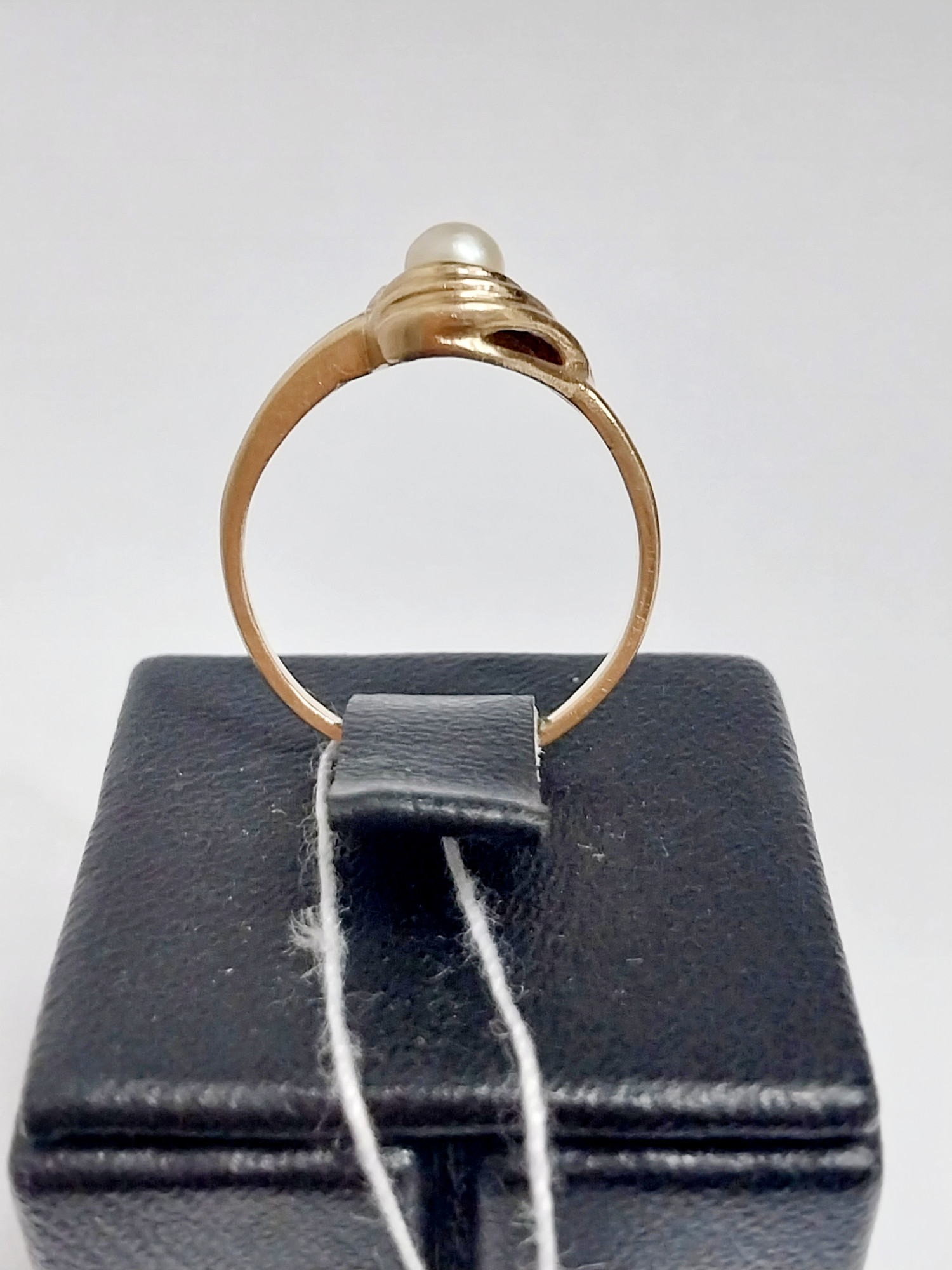 Кольцо из красного золота с жемчугом (33062056) 4