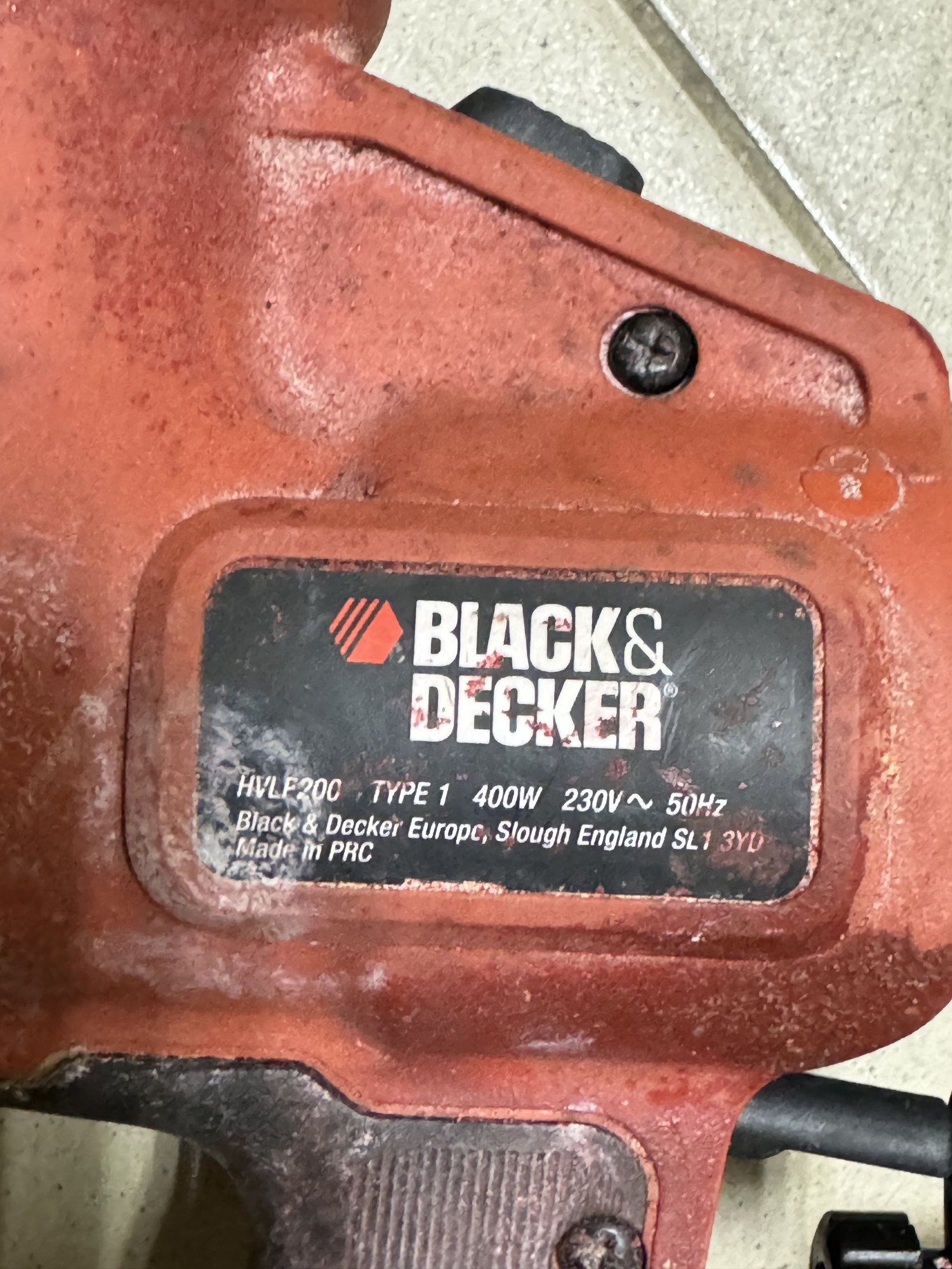 Краскопульт Black&Decker HVLP200  1