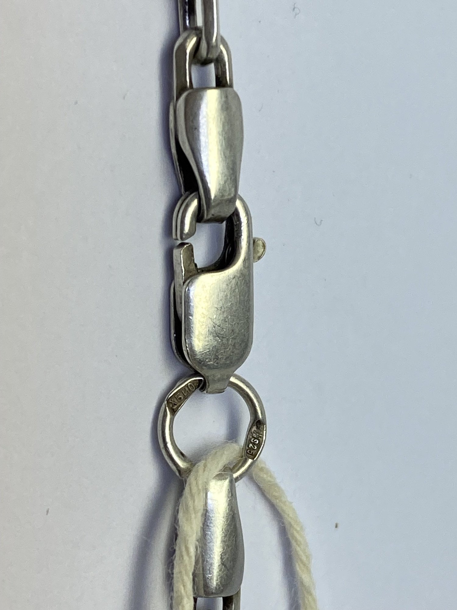 Серебряная цепь с плетением Якорное (33562718) 1