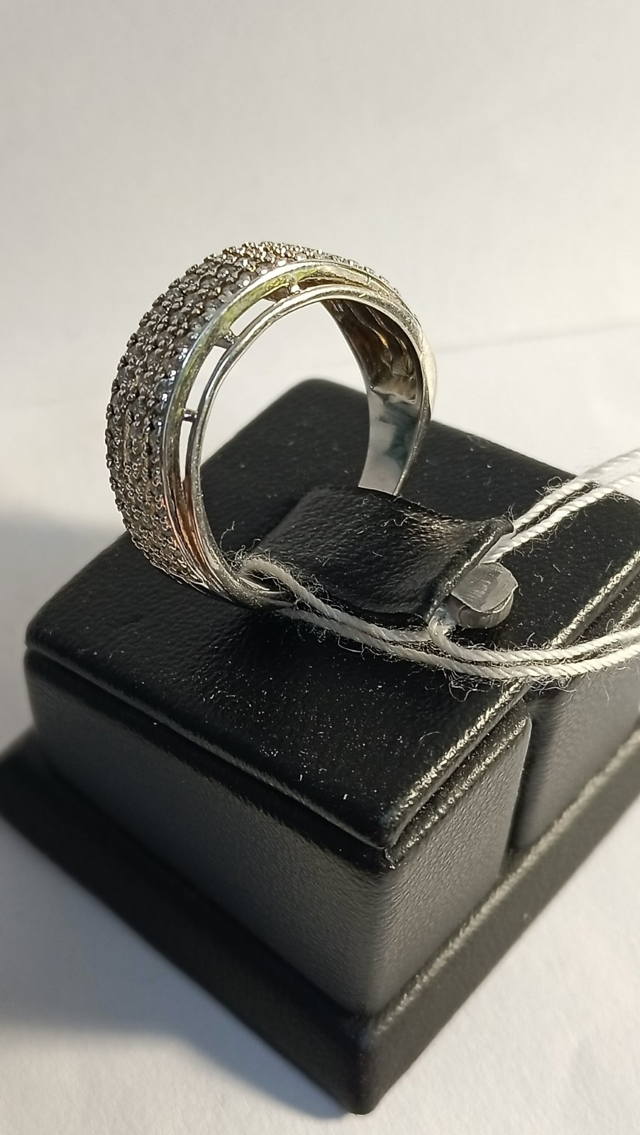 Серебряное кольцо с цирконием (32276142) 4
