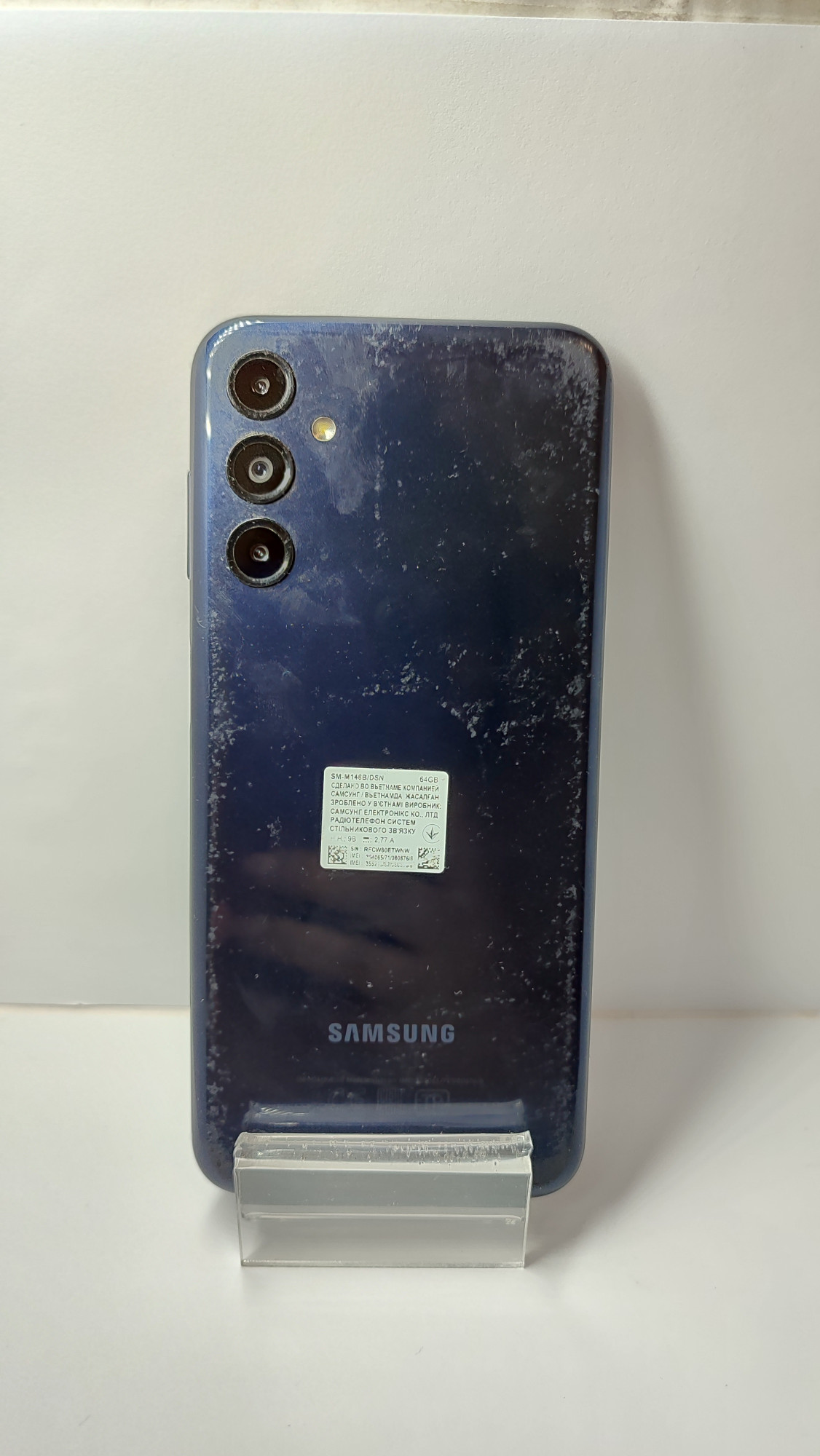 Samsung Galaxy M14 4/64GB Dark Blue (SM-M146B)  1