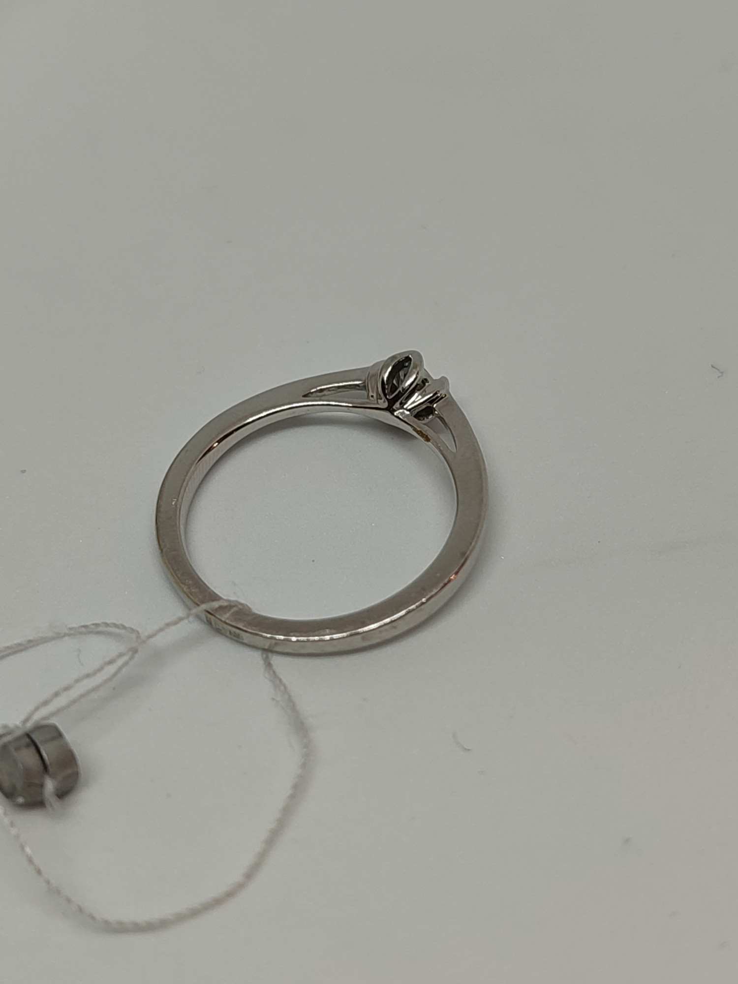 Кольцо из белого золота с бриллиантами (27417502) 8