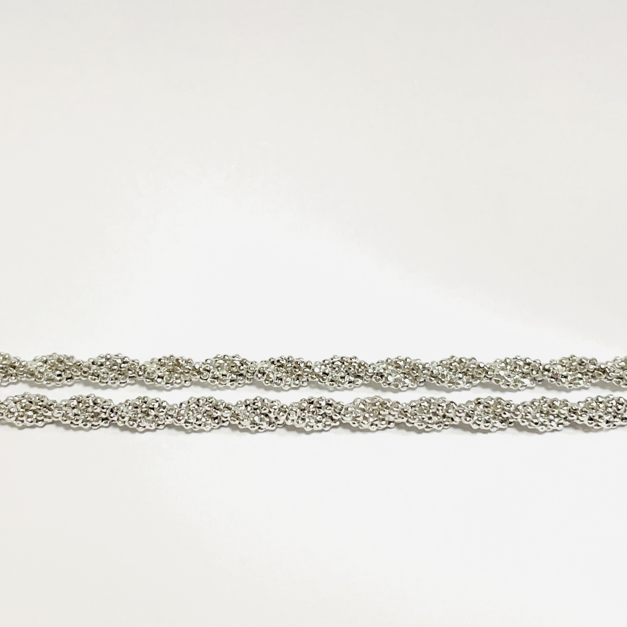 Срібний ланцюг з плетінням Фантазійне (31933767) 3