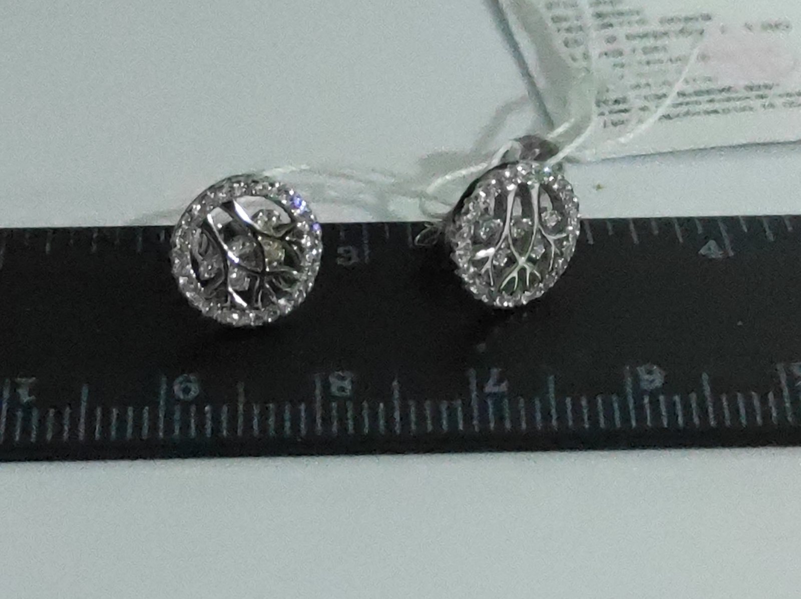 Срібні сережки з цирконієм (29872694) 2