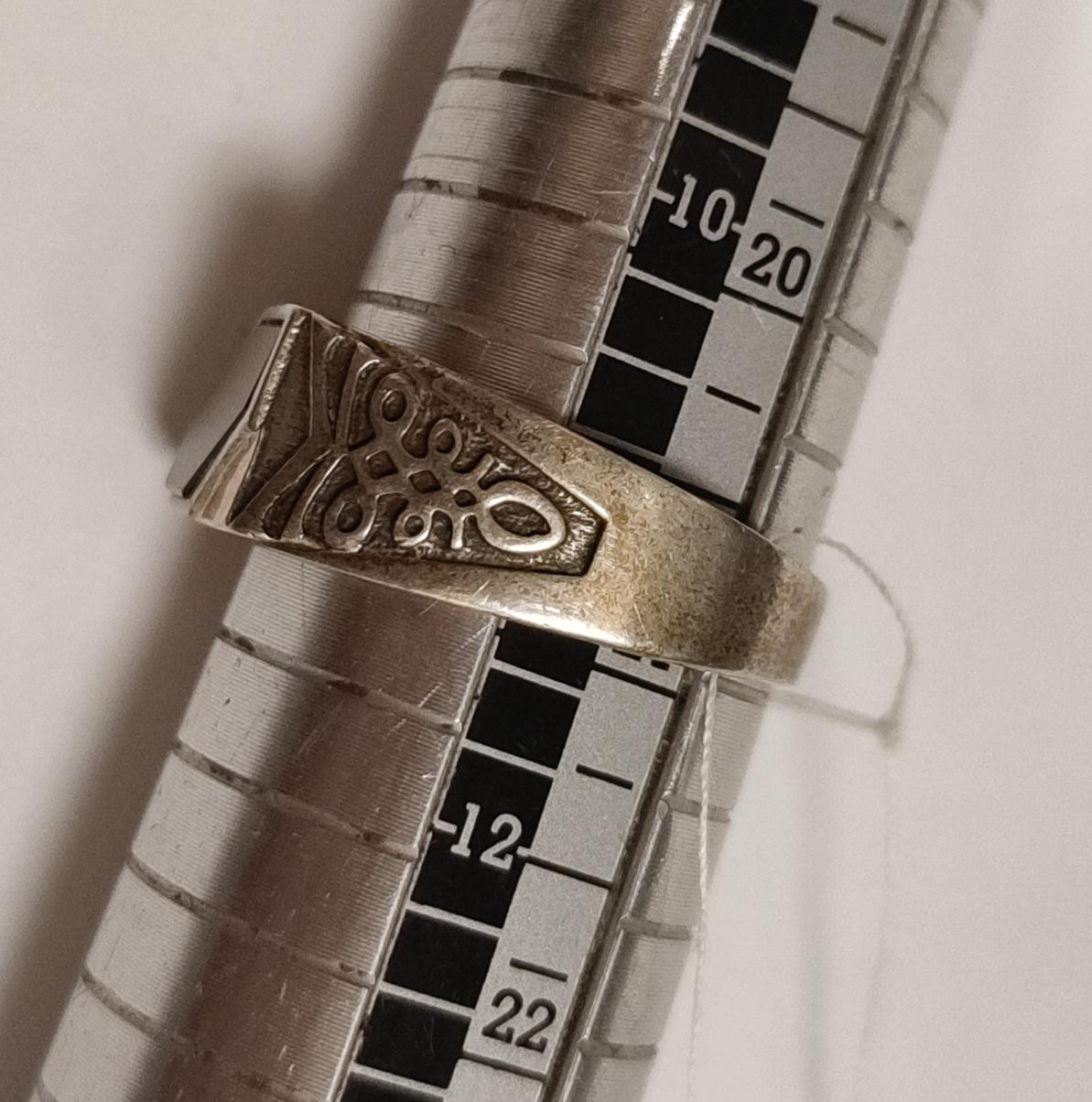 Срібний перстень з оніксом (33717414) 2