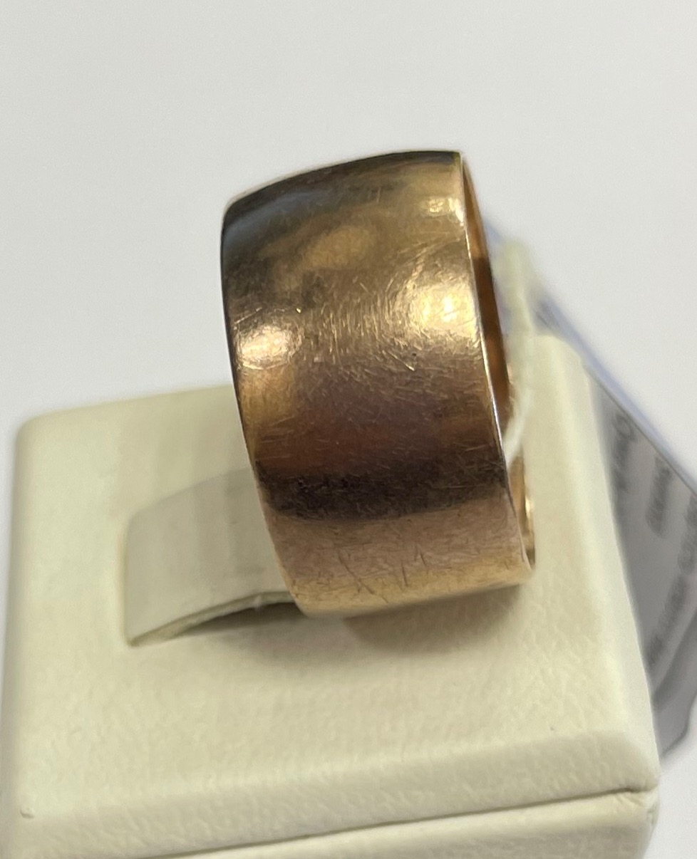 Обручальное кольцо из красного золота (33812111) 2
