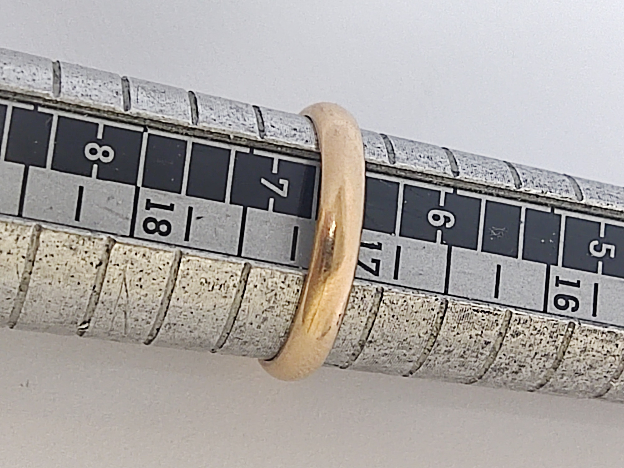 Обручальное кольцо из красного золота (33903060) 4