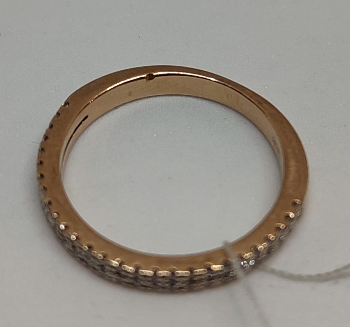 Кольцо из красного золота с бриллиантом (-ми) (32859973)  5