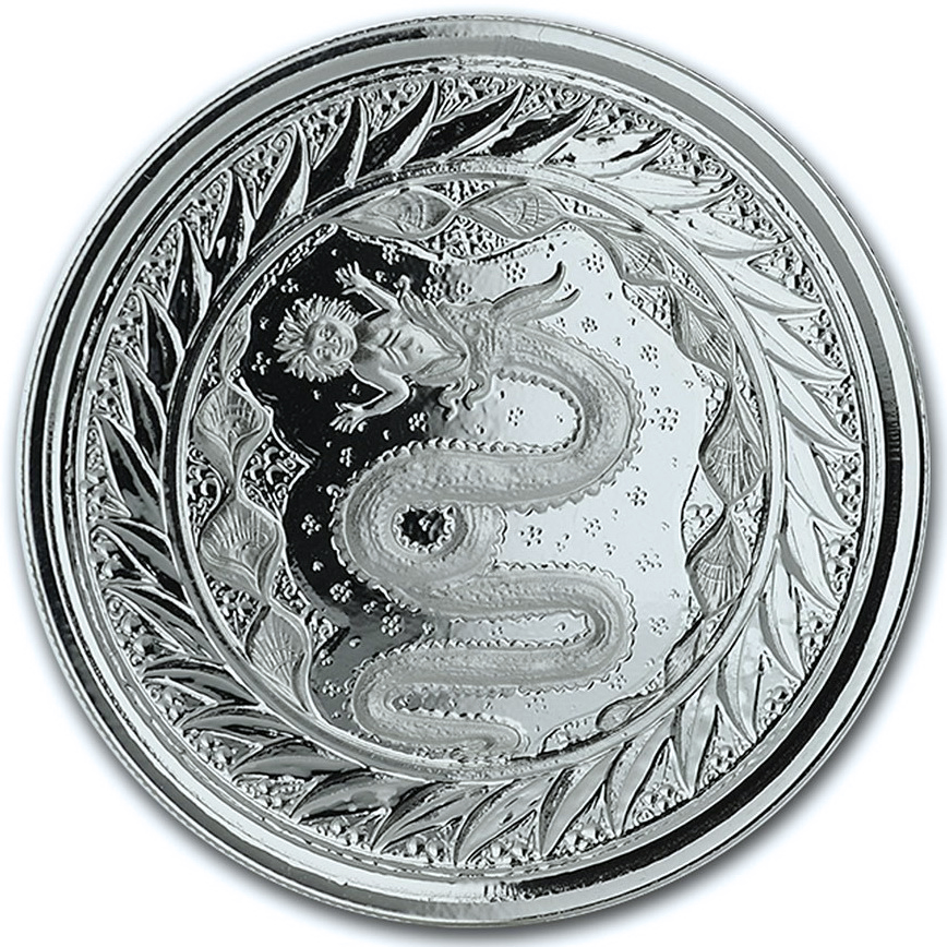Серебряная монета 1oz Змей Милана 2 тала 2020 Самоа (29127754) 0