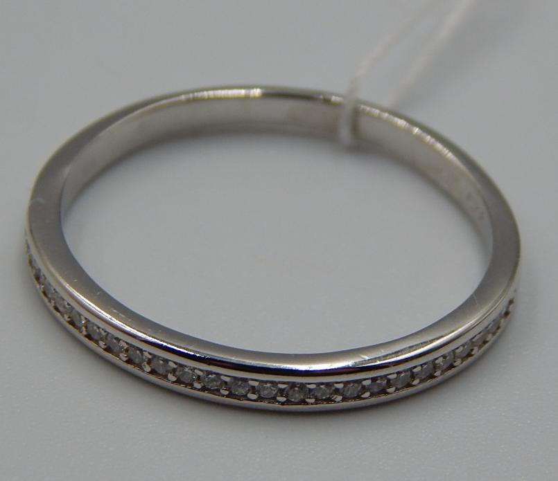 Серебряное кольцо с цирконием (31445817) 3