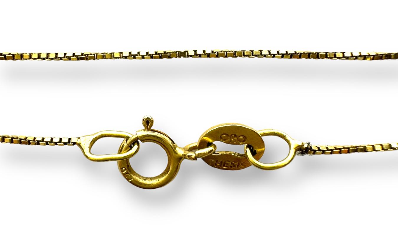 Цепь из желтого золота с плетением Венецианское (29612164) 0