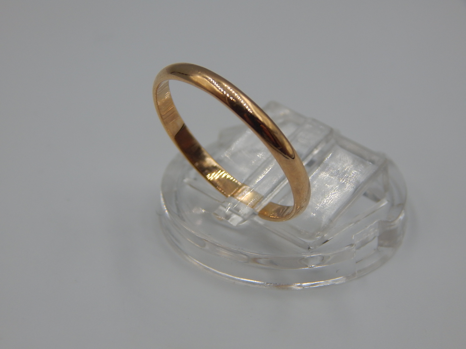 Обручальное кольцо из красного золота (33878267) 2
