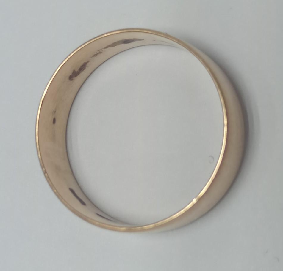 Обручальное кольцо из красного золота (33952924)  2