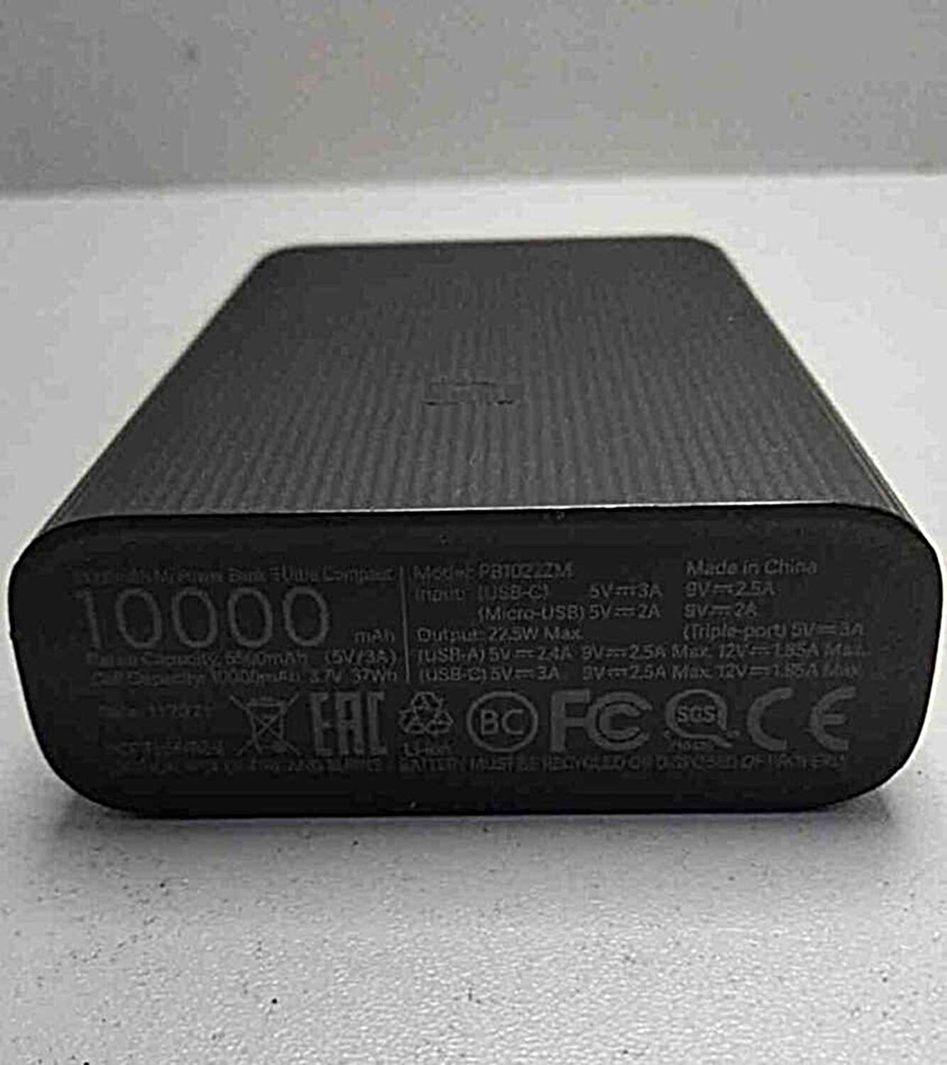 Power bank 3 Ultra Compact Black 10000 mAh (BHR4412GL, PB1022ZM) 1