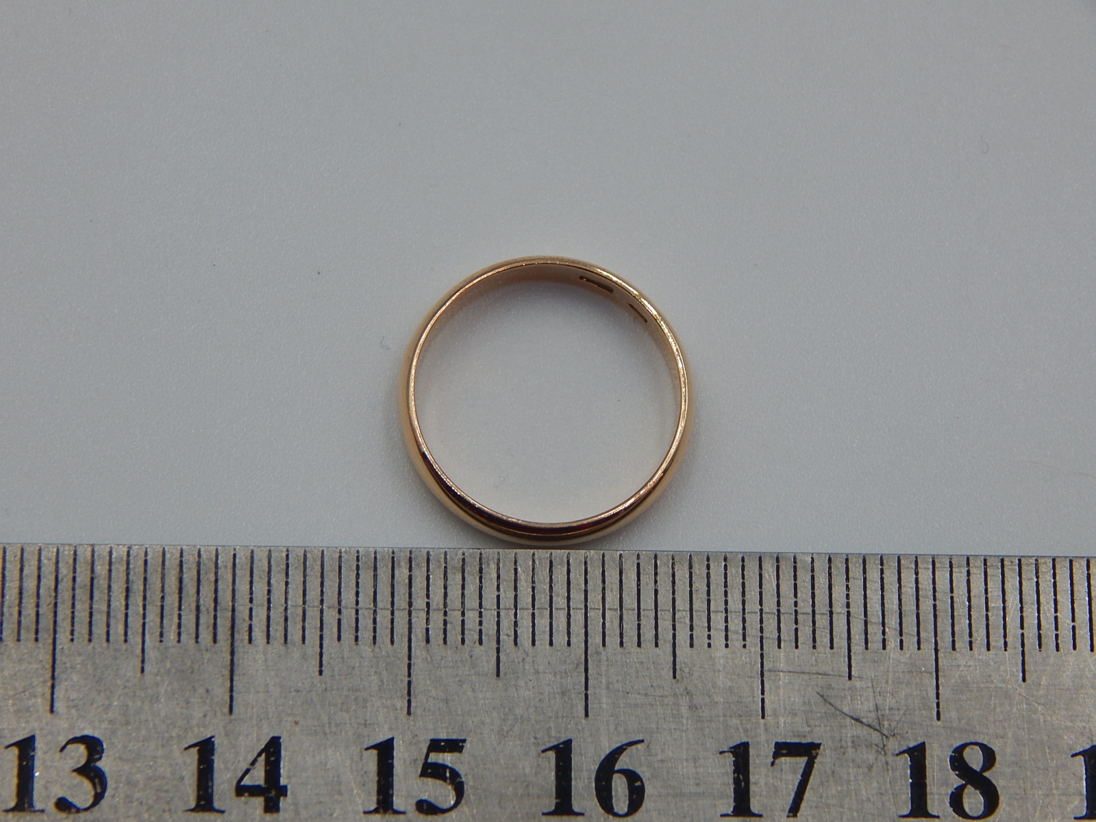 Обручальное кольцо из красного золота (32060719) 5
