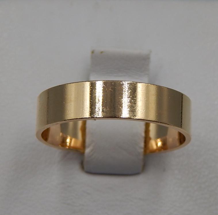 Обручальное кольцо из красного золота (32439502)  0
