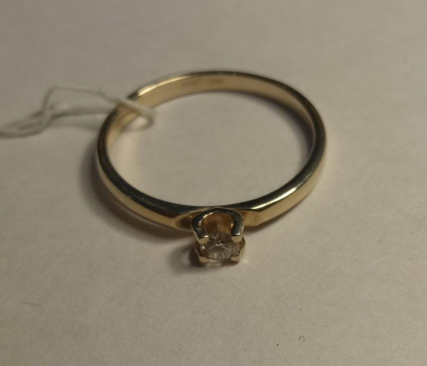 Кольцо из красного золота с бриллиантами (27417237) 0