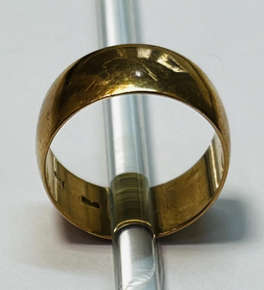 Обручальное кольцо из красного золота (33740008) 2