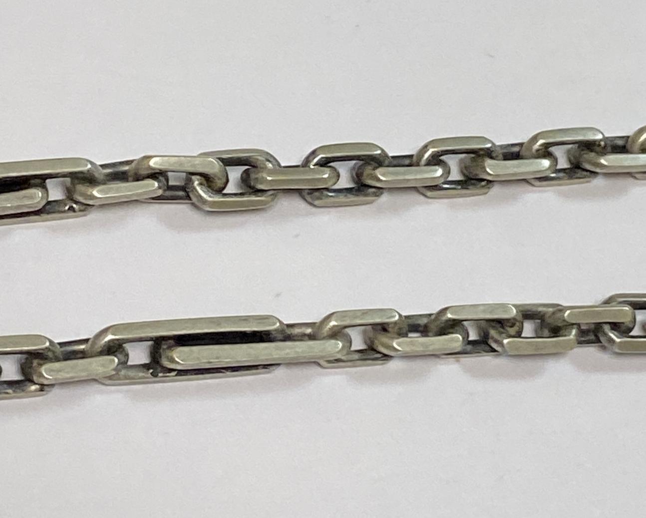 Серебряная цепь с плетением Якорное (33480723) 1