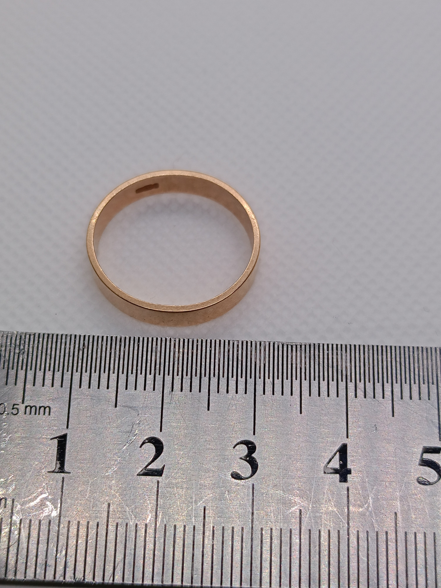Обручальное кольцо из красного золота (33468685) 4