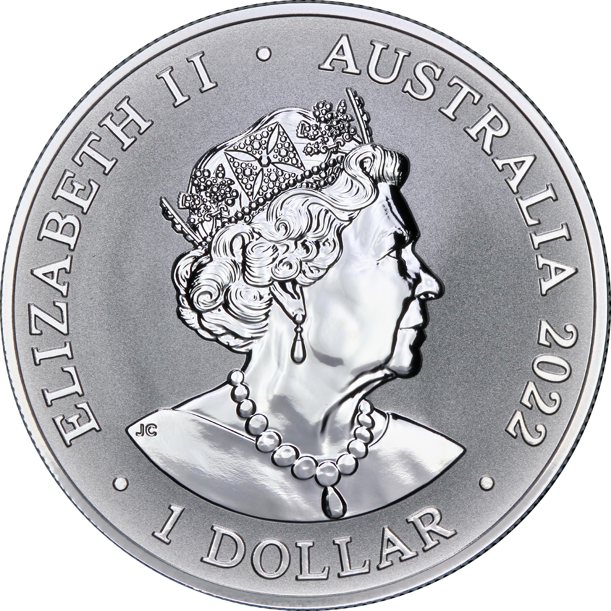 Серебряная монета 1oz Кенгуру 1 доллар 2022 Австралия (	29244545) 1