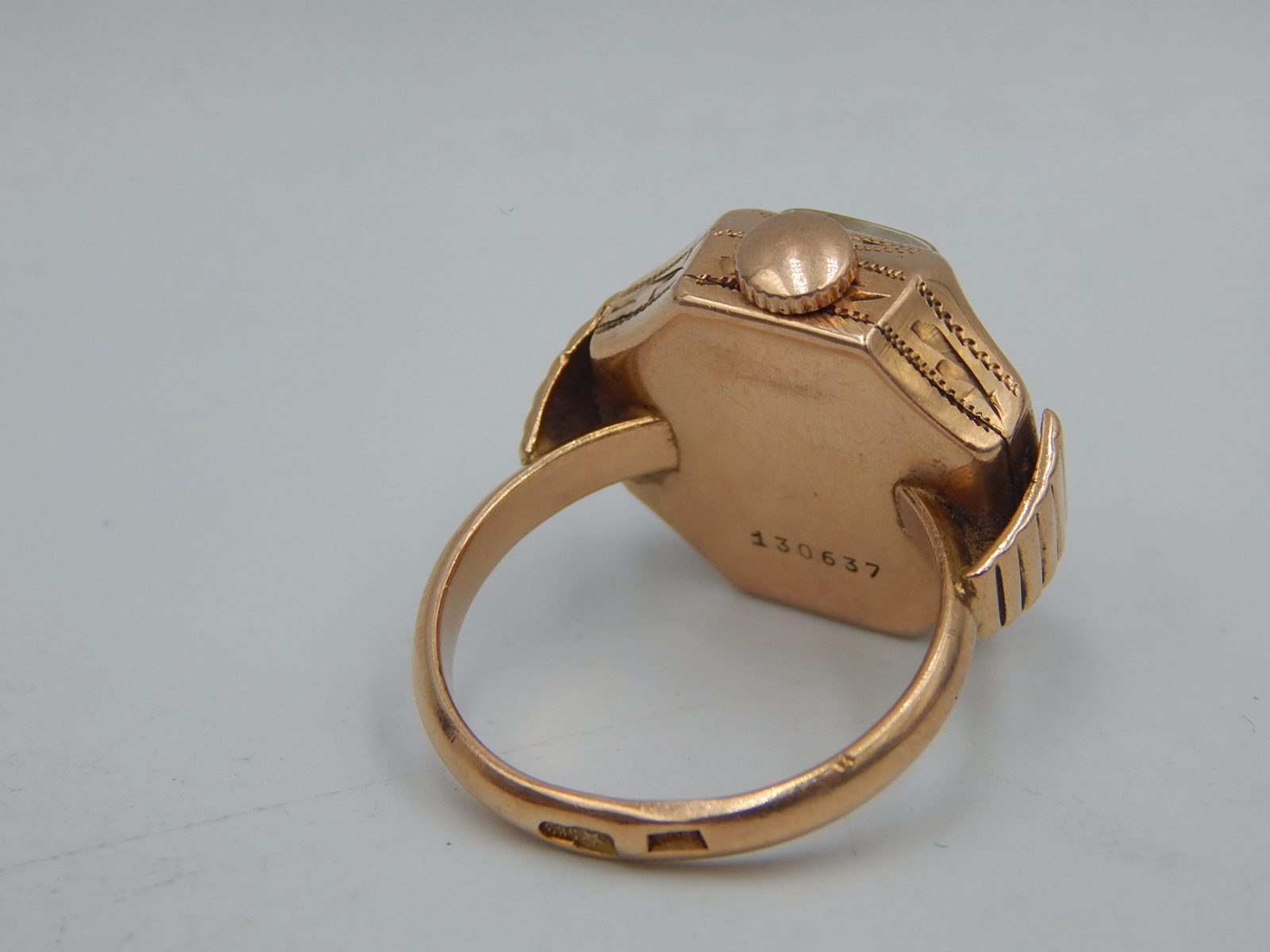 Перстень из красного золота (33678854)  12