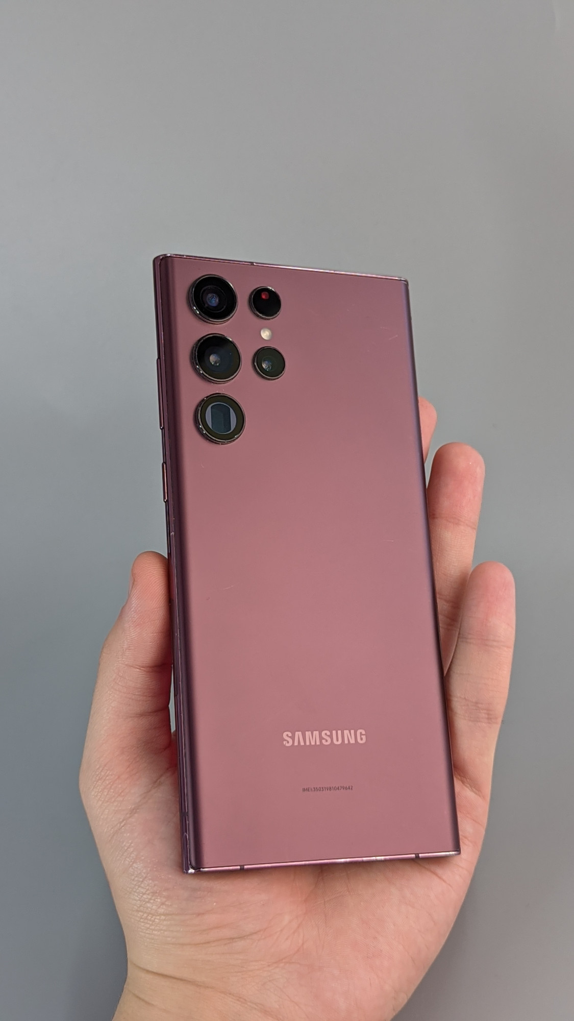 Samsung Galaxy S22 Ultra 12/256 Burgundy (SM-S908BDRGSEK)  5