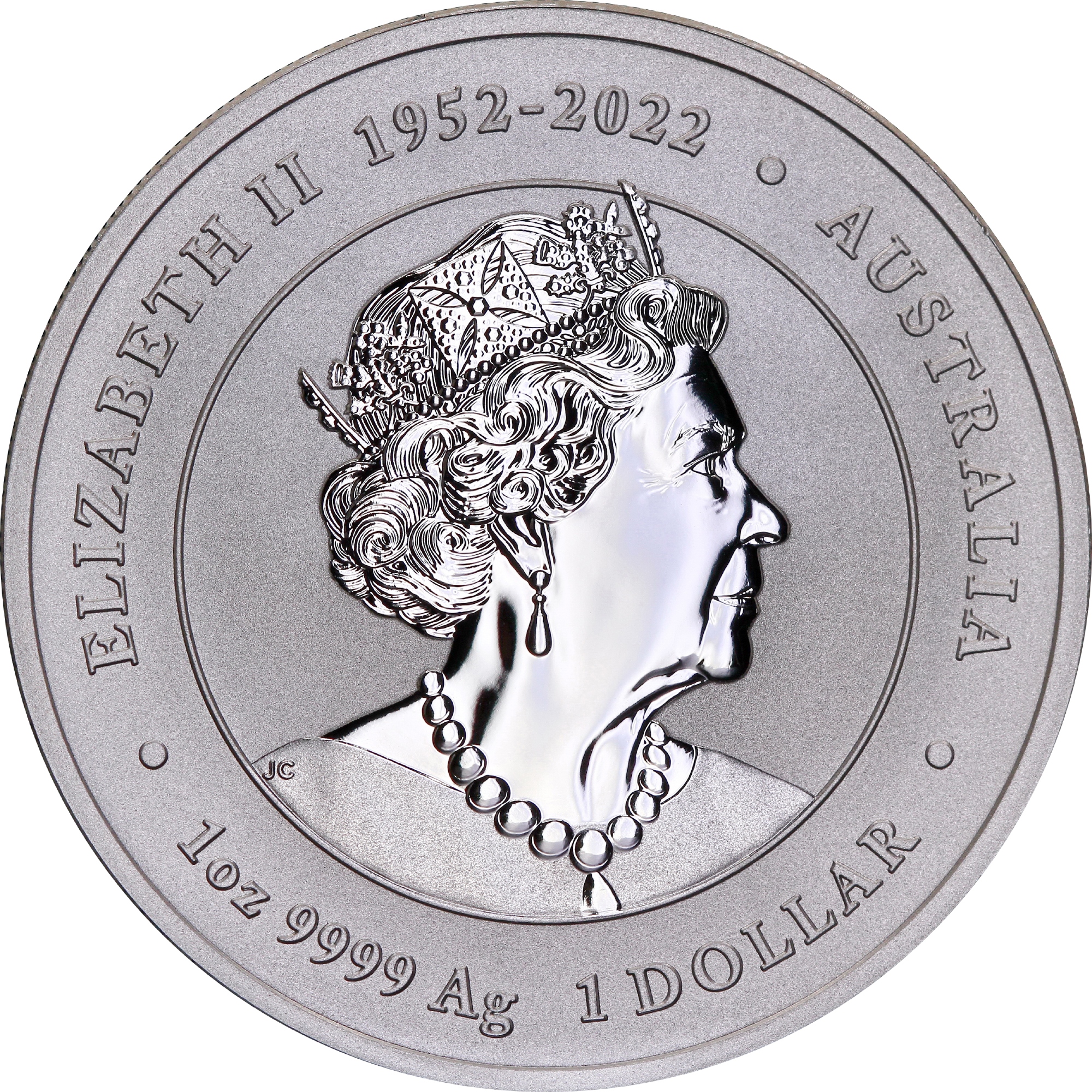 Срібна монета 1oz Рік Дракона 1 долар 2024 Австралія (MD Premier + PCGS FirstStrike) (32643920) 3
