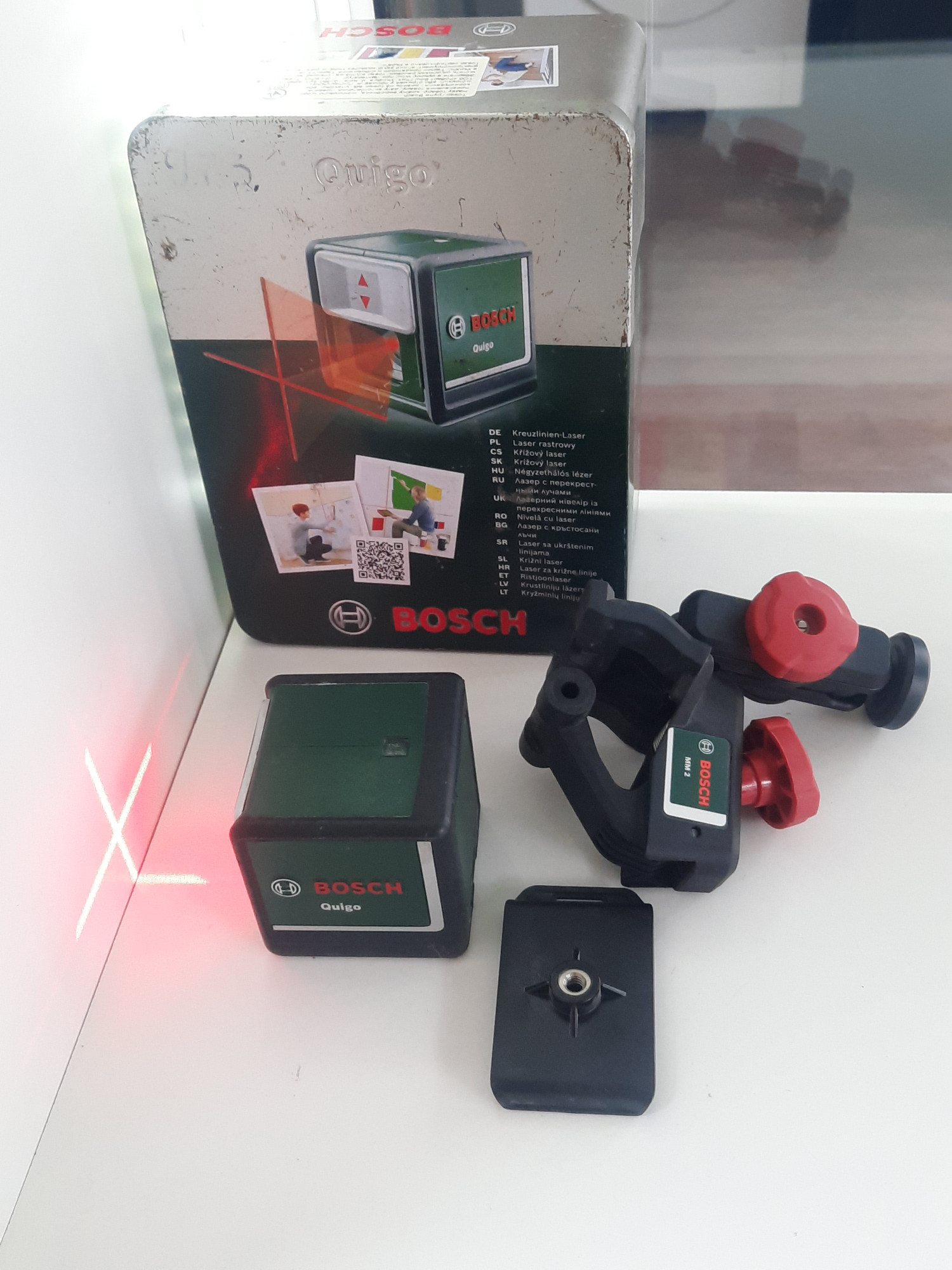 Лазерний нівелір Bosch Quigo (3603F63200) 3