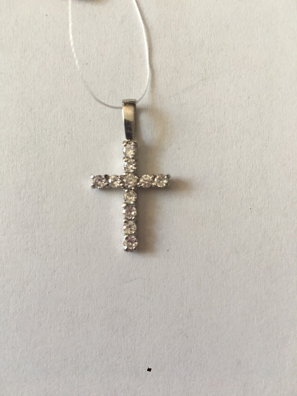 Срібний підвіс-хрест (30512577) 3