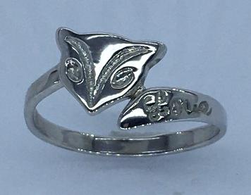 Серебряное кольцо с цирконием (30513003) 0