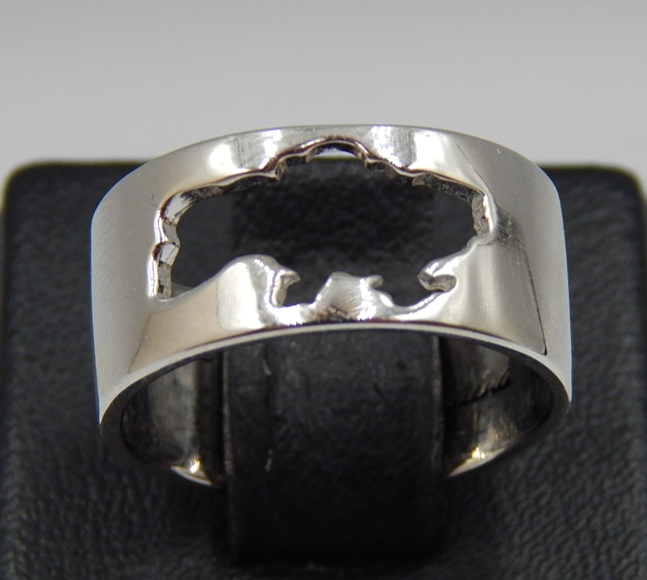 Серебряное кольцо (33691940) 0