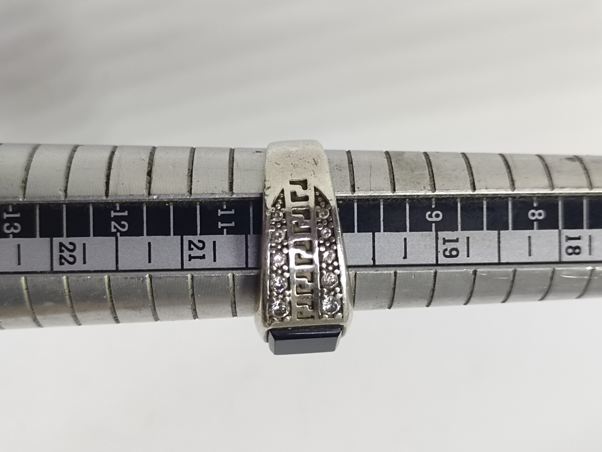 Срібний перстень із цирконієм (33112651) 4