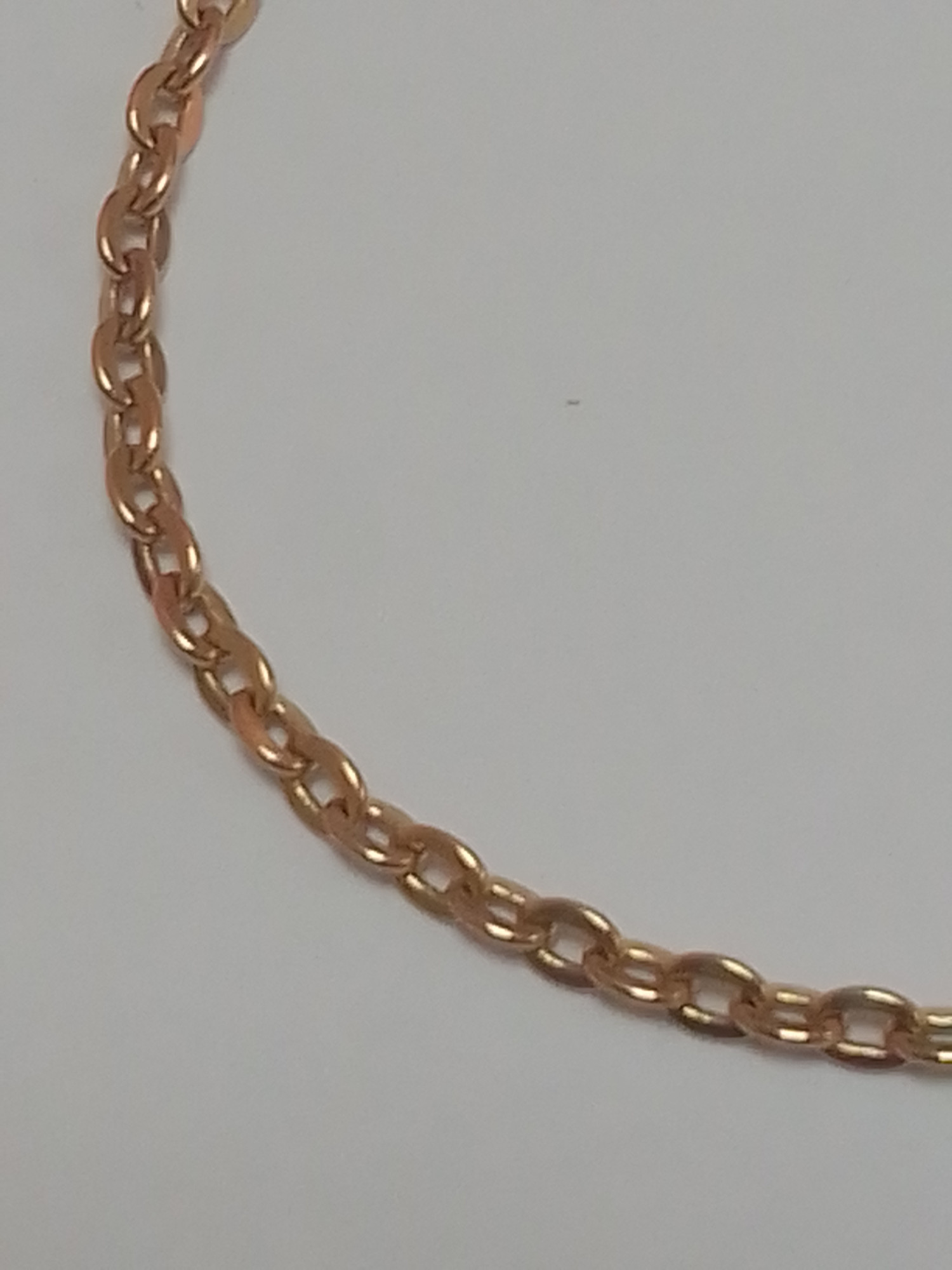 Цепь из красного золота с плетением Якорное (33245753)  2
