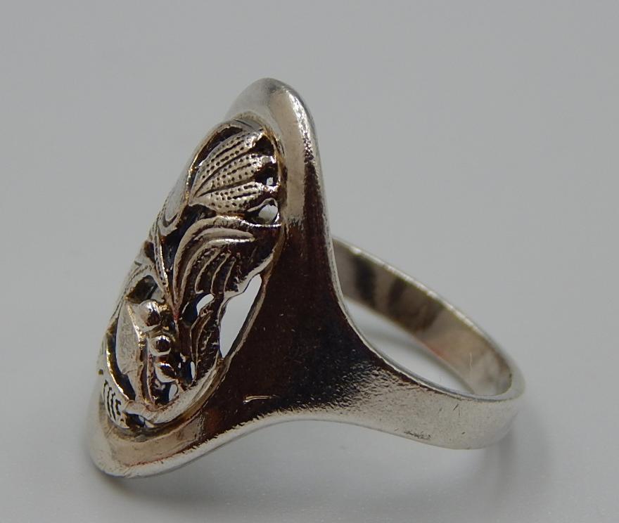 Серебряное кольцо (30500129) 3