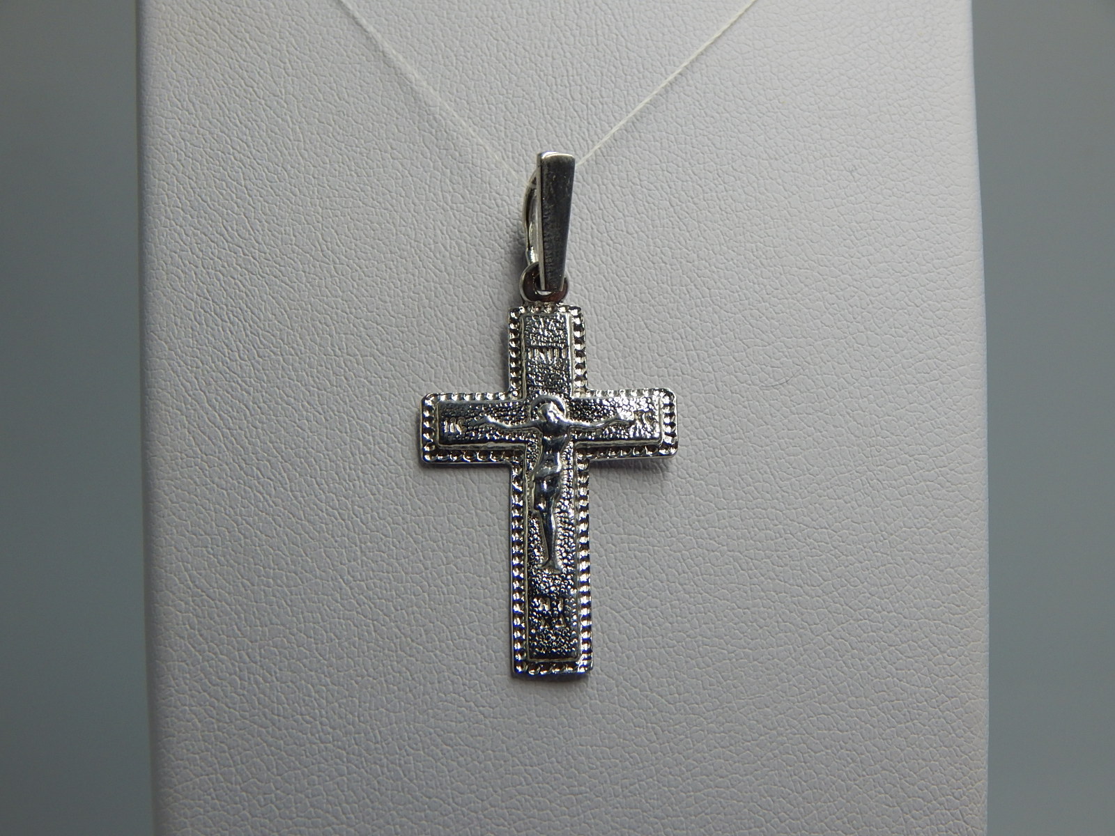 Срібний підвіс-хрест (32198440) 1
