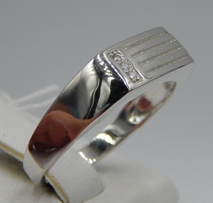 Срібний перстень із цирконієм (29309199) 2