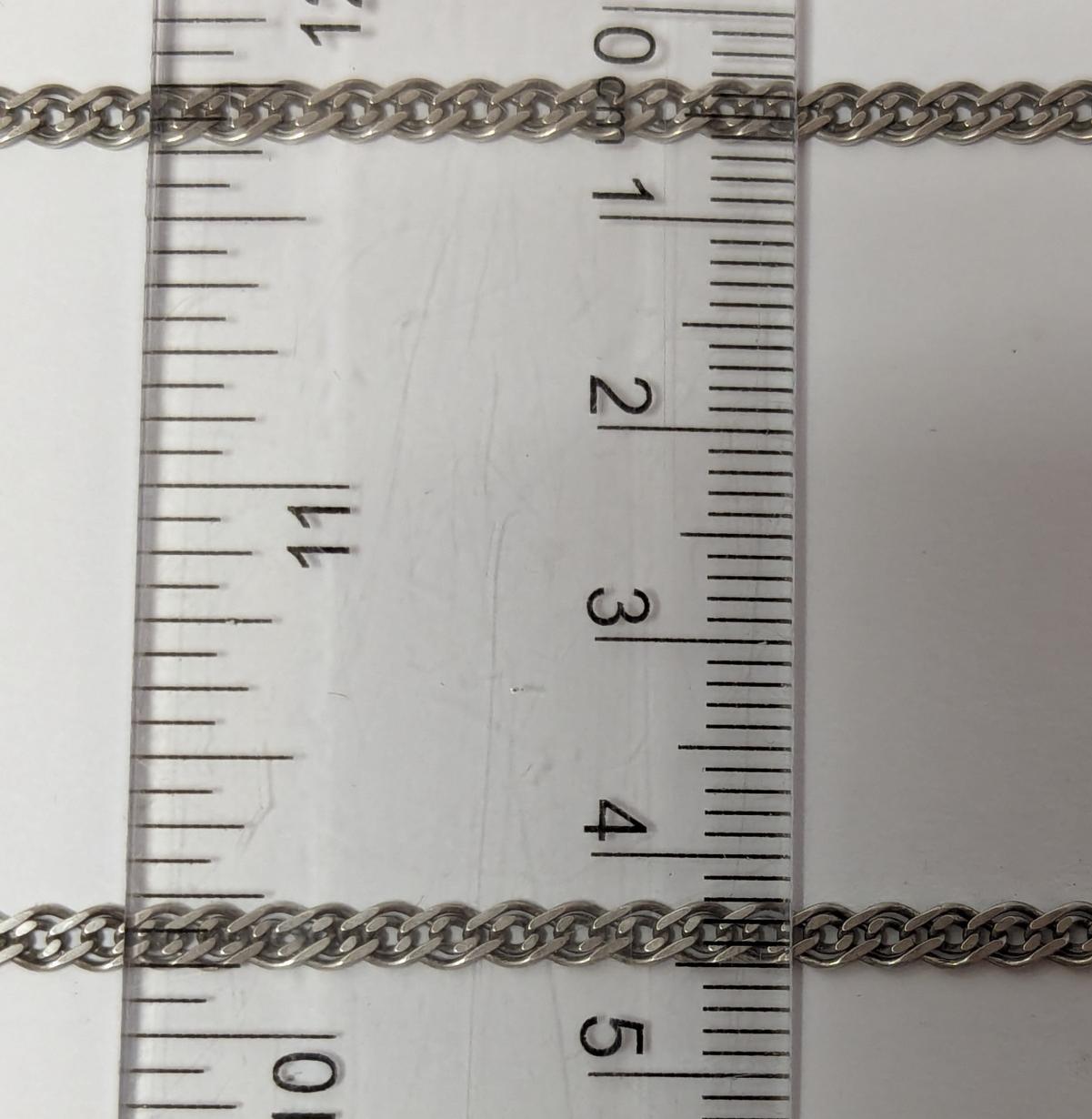 Серебряная цепь с плетением Нонна (33716983) 3