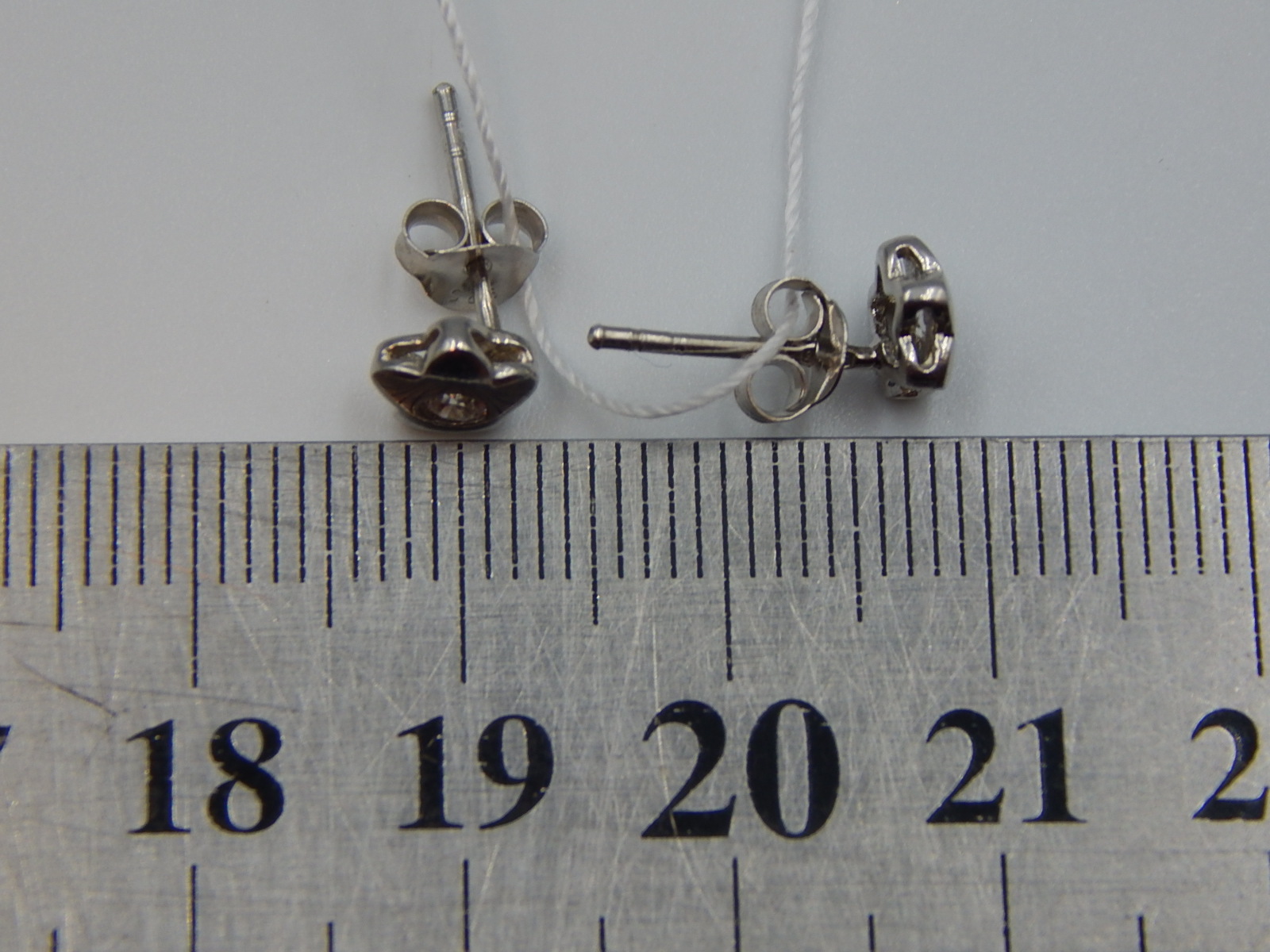 Серебряные серьги с цирконием (33744836) 3
