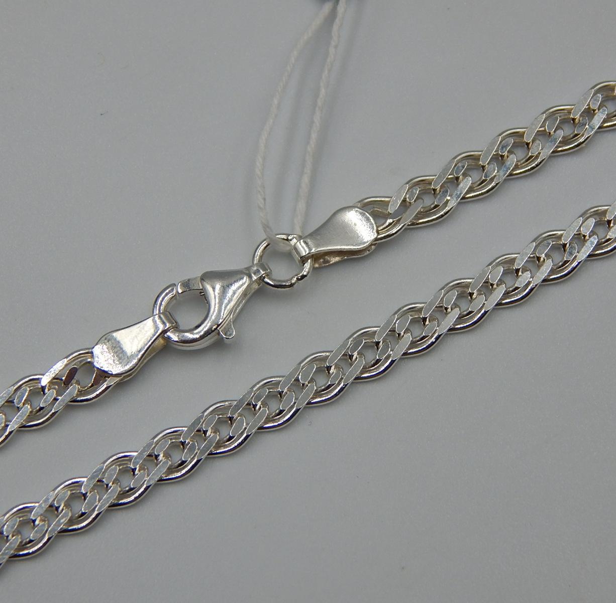 Срібний ланцюг з плетінням Нонна (32360562) 0